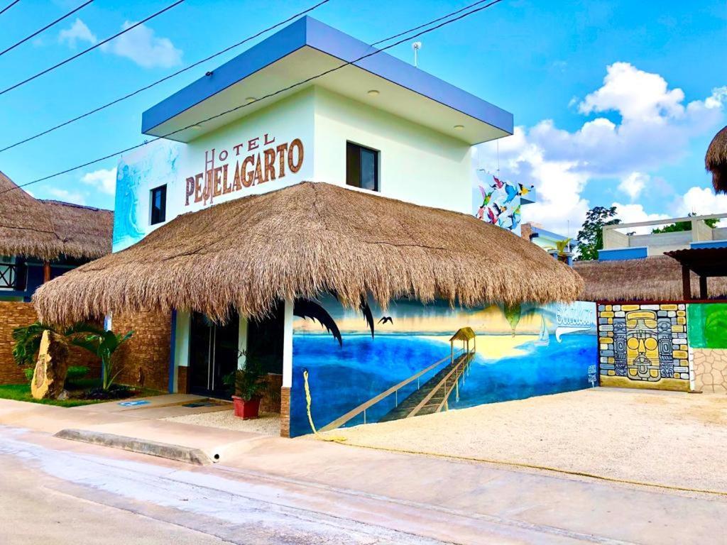 Hotel Pejelagarto Bacalar Luaran gambar